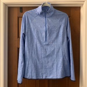 Under Armour half zip running shirt.